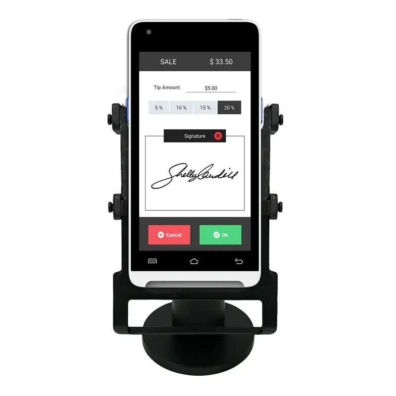 Support de poteau pivotant et inclinable pour Valor VP350 Compact POS