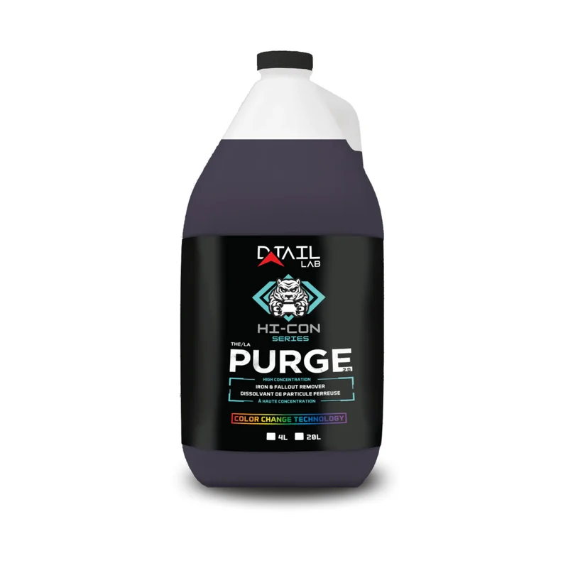 PURGE pH Neutral Iron and Fallout Remover - HI-Con Series - 4L