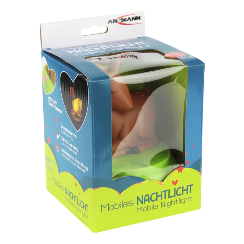 ANSMANN - lampe nocturne mobile LED cerf