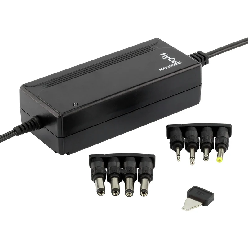 HYCELL - alimentation universelle 36W + 8 embouts et USB-A(F) - HCPS3000