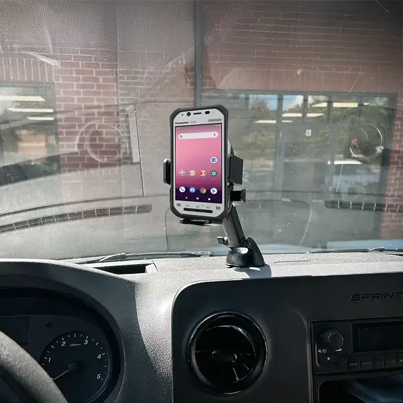 Station d'accueil pour lecteur de codes-barres Panasonic pour équipes de terrain et itinérantes | Agoz