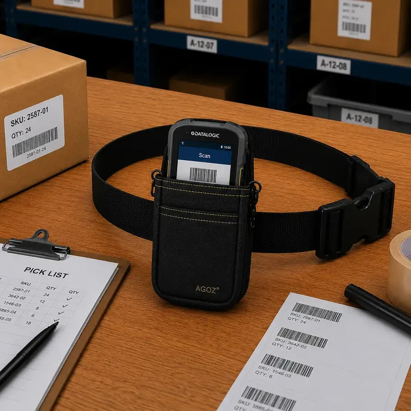 Étui ceinture pour ordinateur mobile Datalogic pour le scan d'inventaire à haut volume | Agoz