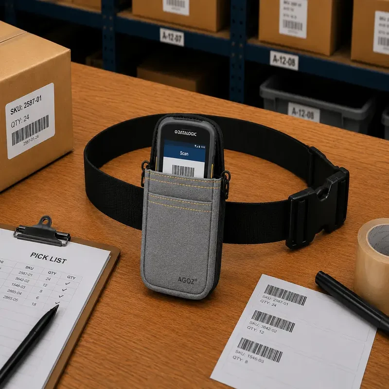 Étui ceinture pour ordinateur mobile Datalogic pour le scan d'inventaire à haut volume | Agoz