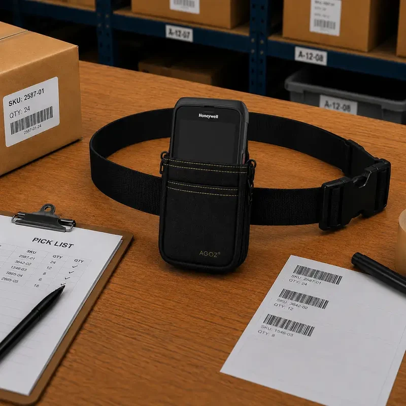 Pochette ceinture compacte Honeywell pour tâches d'inventaire mobile | Agoz