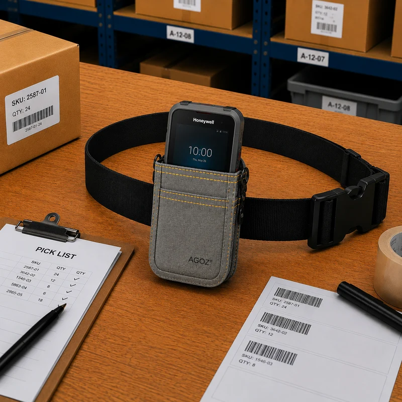 Pochette ceinture compacte Honeywell pour tâches d'inventaire mobile | Agoz