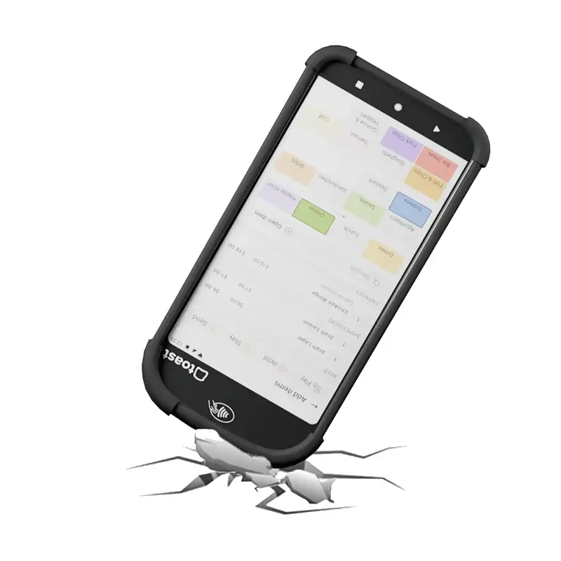 Housse en silicone pour terminal POS portable Toast Go 2