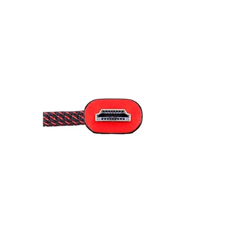 Duronic HDC03 / 2 m | Câble HDMI dernière génération 2.0 | 2 mètres |Connecteurs en plaqué Or 24K | Permet la Transmission Rapide de Signal 3D 4K 2160p | Ethernet