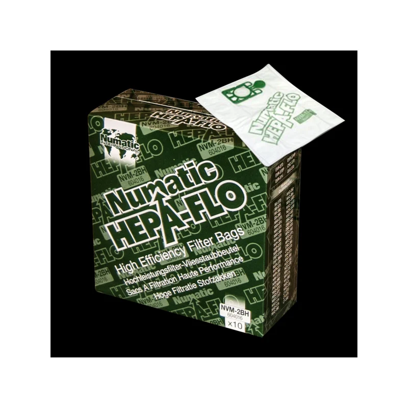 Numatic Hepa-Flo Bags For Edward Charles, George Baby Taski, Husky Bambino