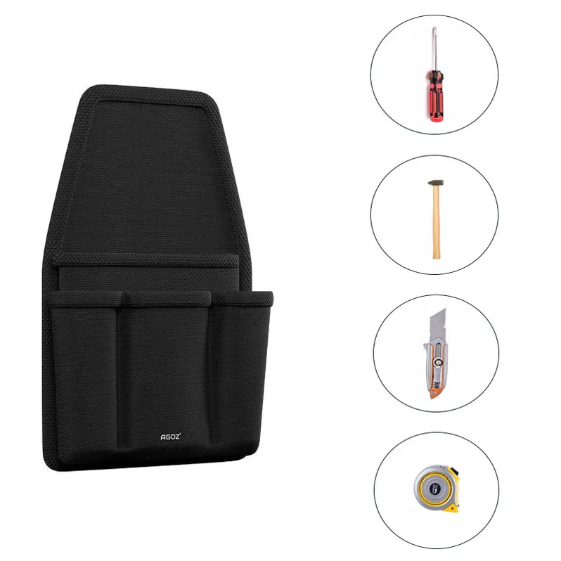 Pochette à outils pour travaux publics avec clip ceinture