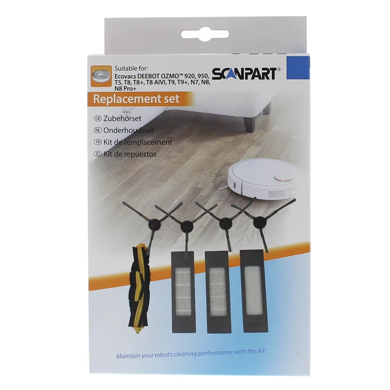 SCANPART - Ensemble de maintenance Ecovacs Deebot OZMO