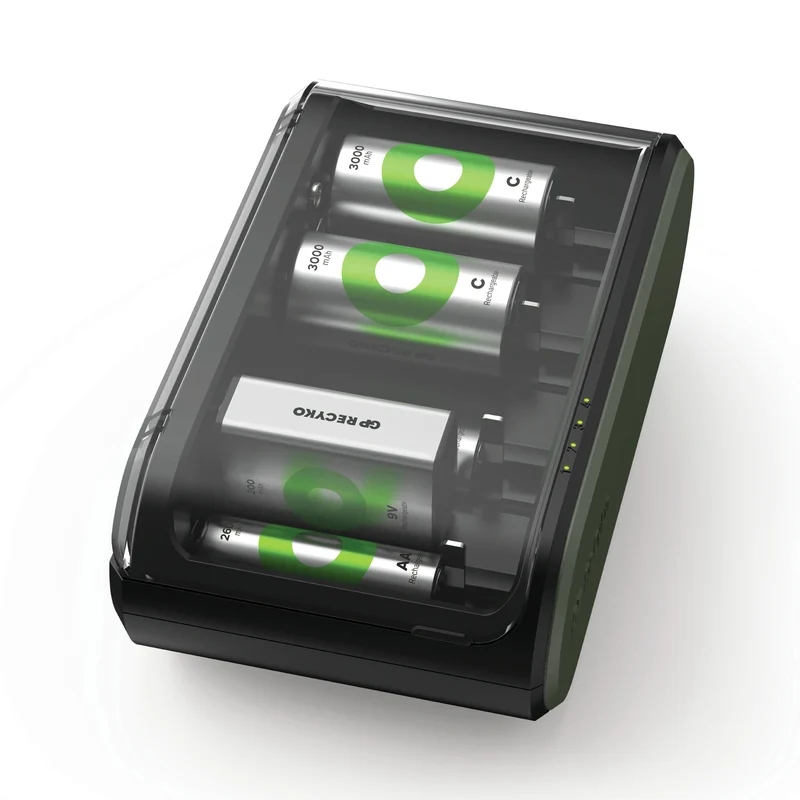 GP - chargeur de batterie universel NiMH toutes tailles