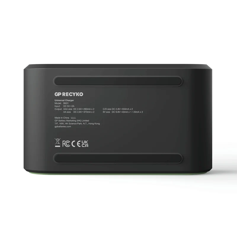 GP - chargeur de batterie universel NiMH toutes tailles