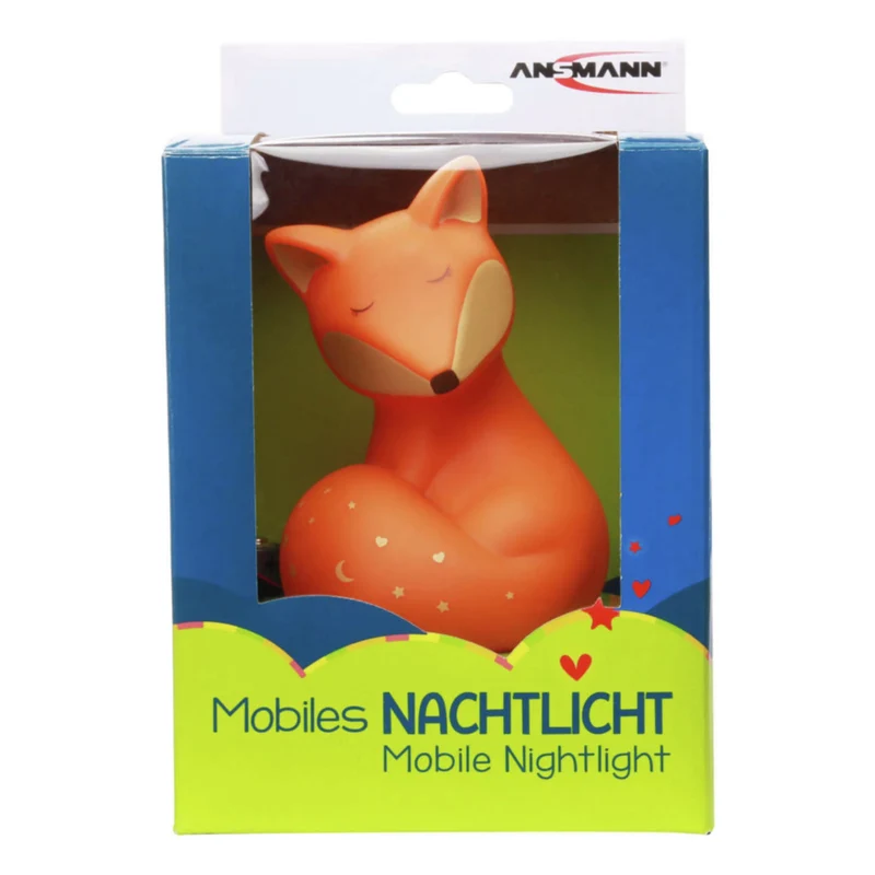 ANSMANN - lampe nocturne mobile LED renard