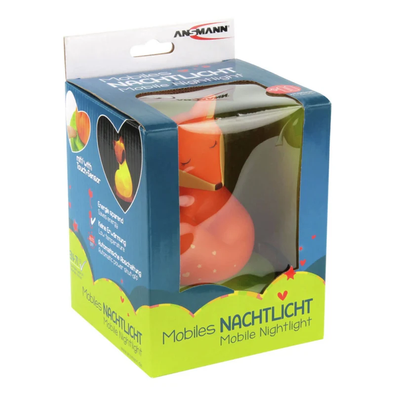 ANSMANN - lampe nocturne mobile LED renard
