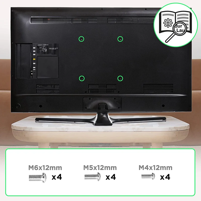 Duronic TVB0920 Support Mural inclinable pour écran de télévision de 13 à 30 Pouces ou 33 à 71 cm VESA 50 x 100 mm Charge maximale de 18 kg Bras extenseur