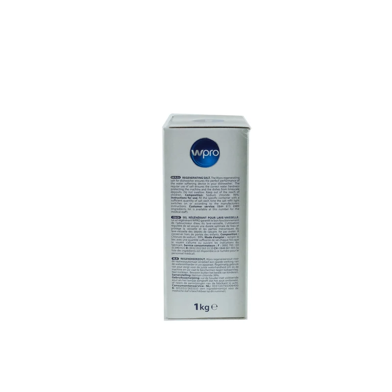 WPRO - lave-vaisselle à sel régénérant 1kg - DWS115