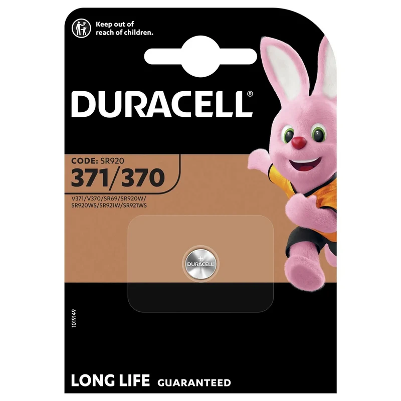 DURACELL - oxyde d’argent à cellule bouton