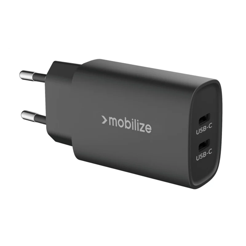 SCANPART - double chargeur USB-C alimentation 45W en noir