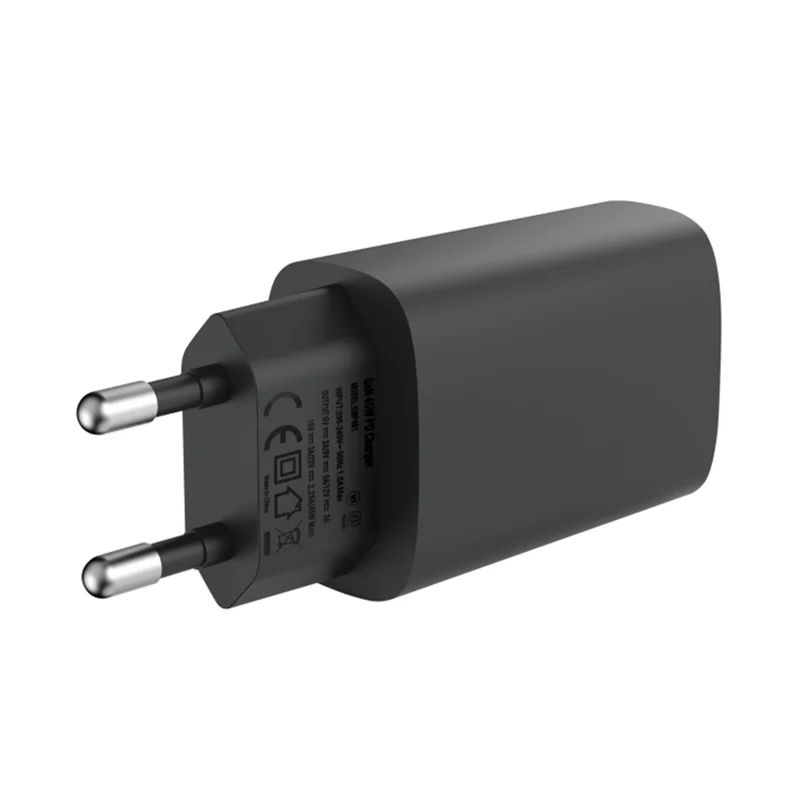 SCANPART - double chargeur USB-C alimentation 45W en noir
