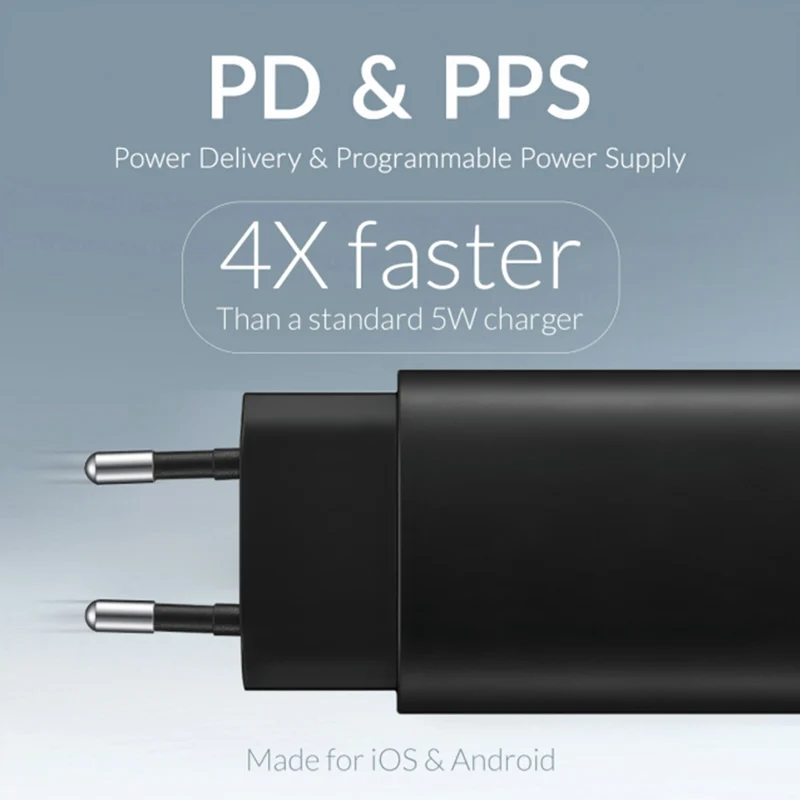 SCANPART - double chargeur USB-C alimentation 45W en noir