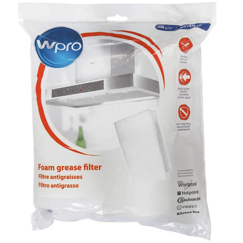 WPRO - filtre en mousse 47 x 97 cm - UGF016