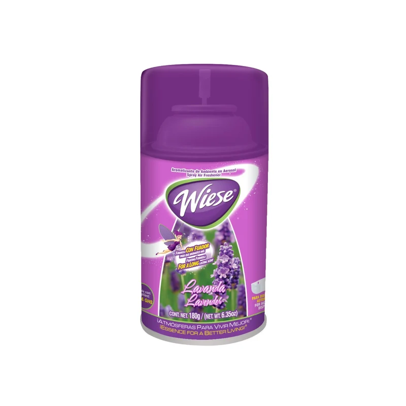 Déodorisant en aérosol intermittent - parfum lavande - 180 ml (6,2 oz) - Wiese NAEDC17