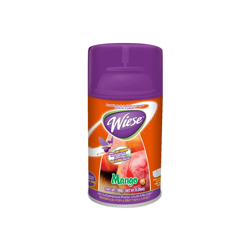 Déodorisant en aérosol intermittent - parfum mangue - 180 ml (6,2 oz ) - Wiese NAEDC03