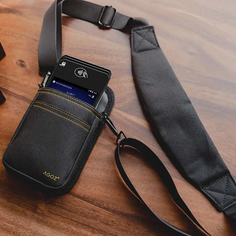 Étui de transport pour Nexi Smartpos Mini avec bandoulière/ceinture de taille