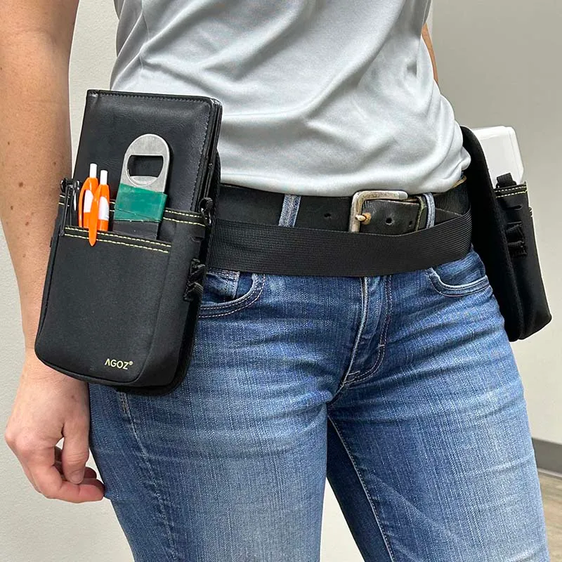 Ceinture de taille à double poche pour Clover Flex POS