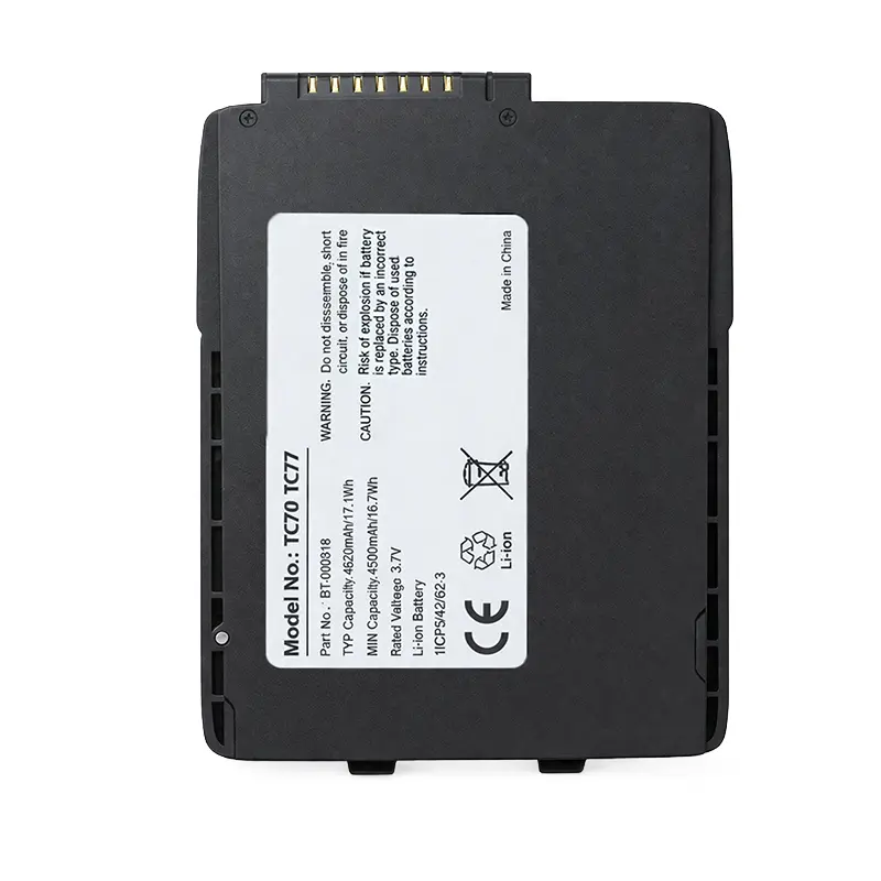 Batterie de remplacement pour ordinateur mobile Zebra TC77 4620mAh Li-Ion Power | Agoz