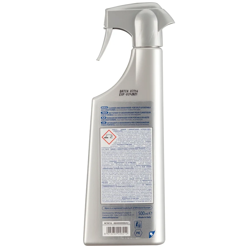 WPRO - spray nettoyant pour climatisation 500 ml - ACS016