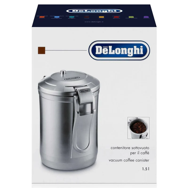 DELONGHI - bocal de stockage sous vide à café 1,5 l - DLSC068