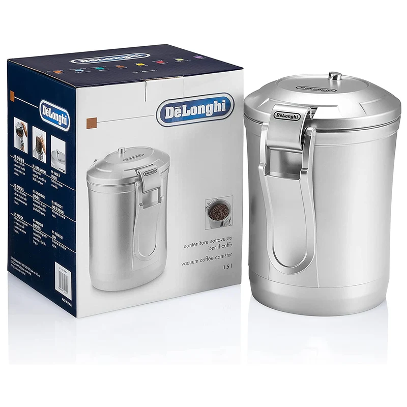 DELONGHI - bocal de stockage sous vide à café 1,5 l - DLSC068