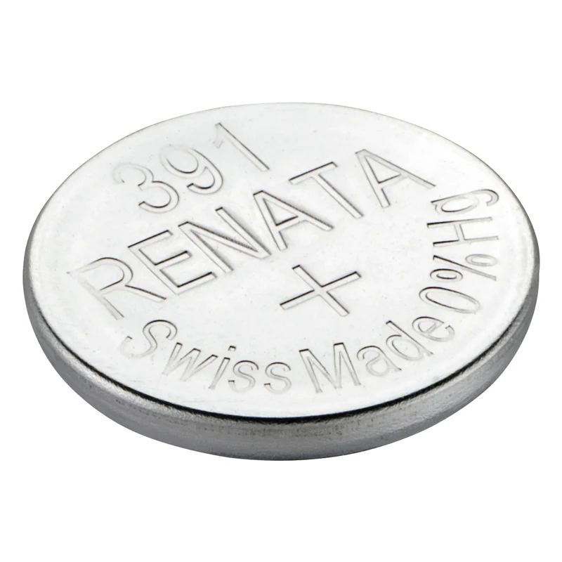 RENATA - cellule bouton oxyde d’argent 391 SR55 1120