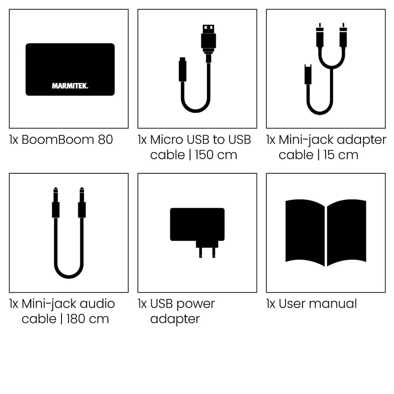 MARMITEK - Récepteur audio sans fil BoomBoom 80 - BoomBoom