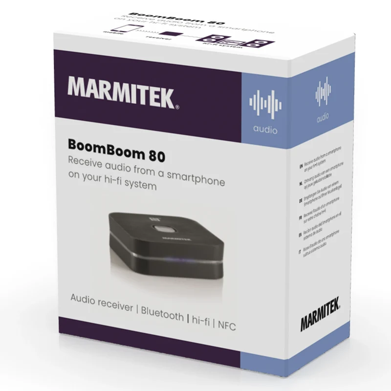 MARMITEK - Récepteur audio sans fil BoomBoom 80 - BoomBoom