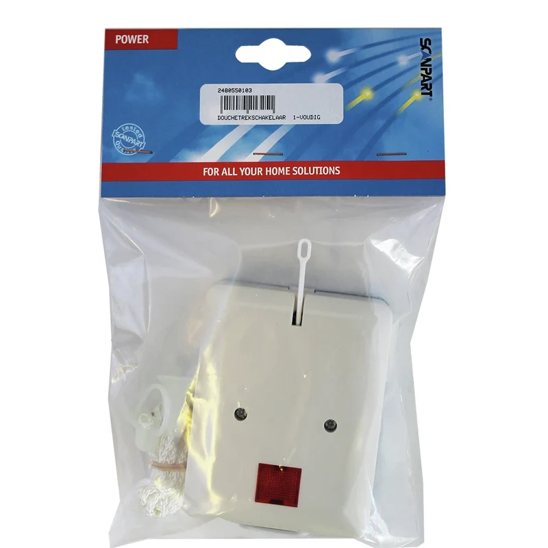 SCANPART - interrupteur à tirage simple avec cordon de traction - E573