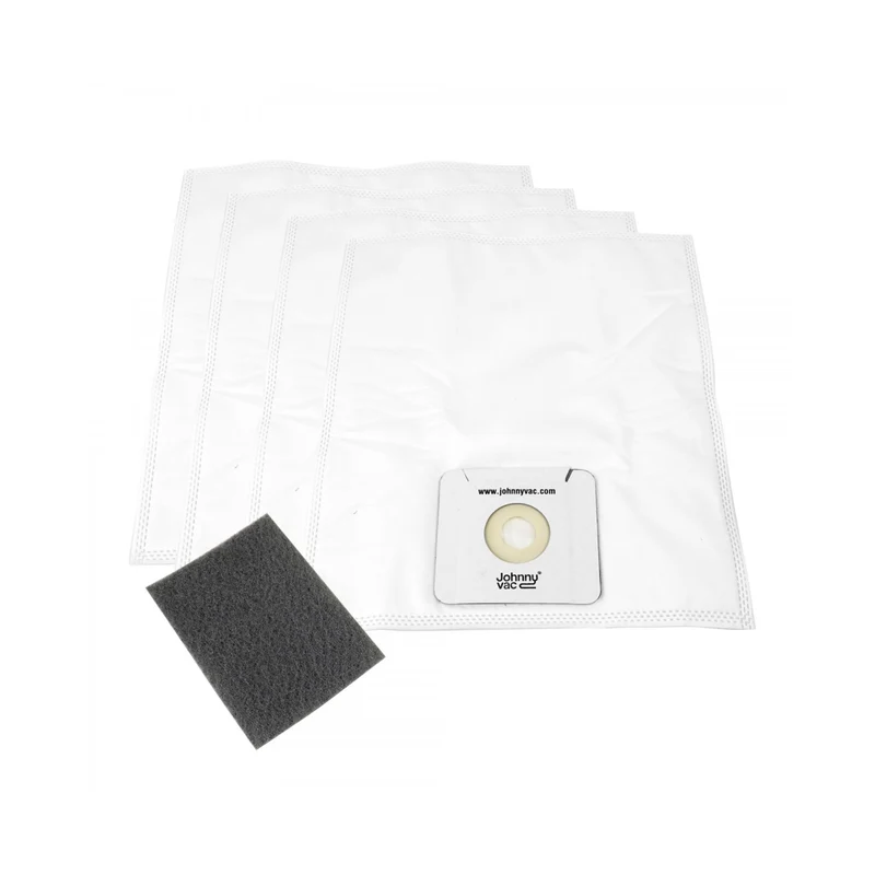 Microfilter Hepa Canister Vacuum Bags - Johnny Vac XV-10 and XV-10 Plus