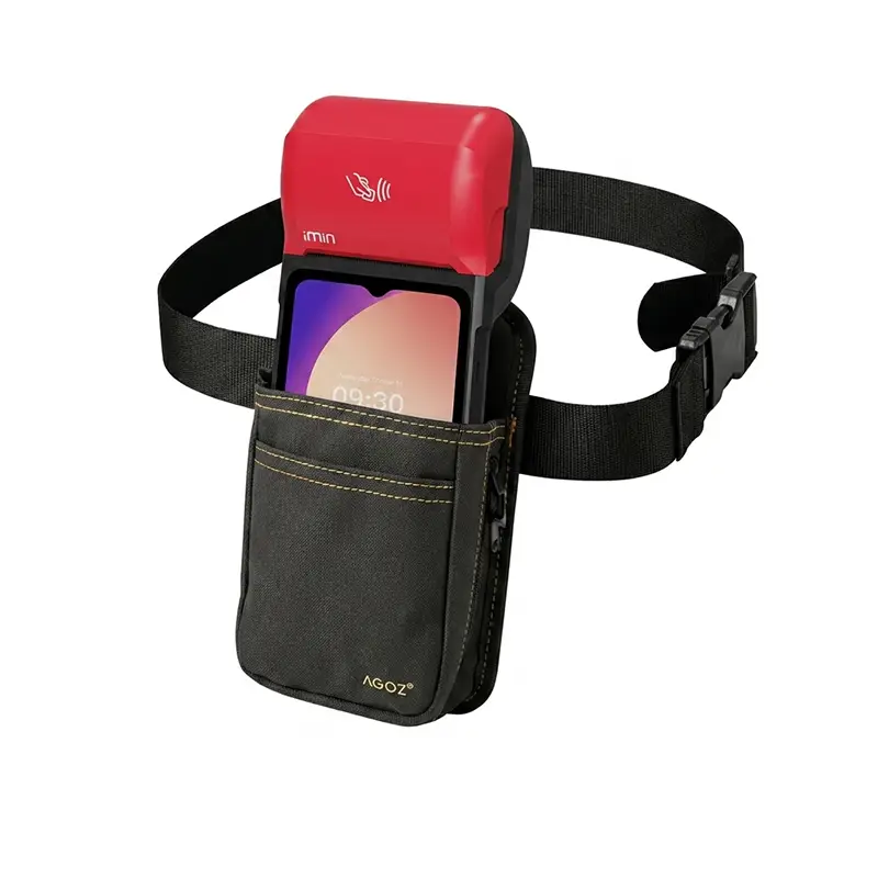 Étui iMin pour terminal de point de vente portable avec bandoulière / ceinture de taille