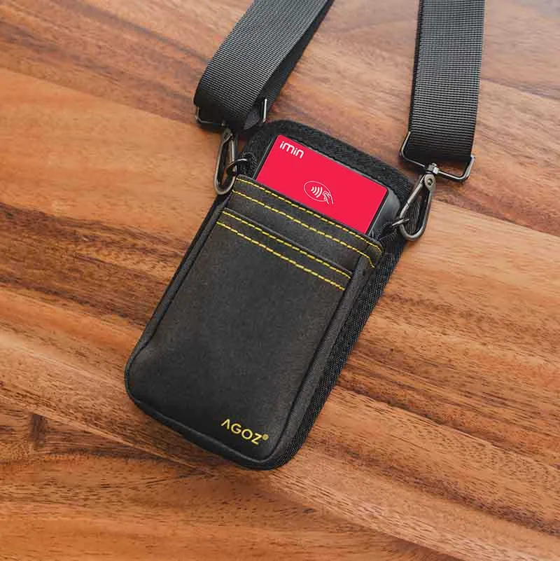 Étui iMin pour terminal de point de vente portable avec bandoulière / ceinture de taille