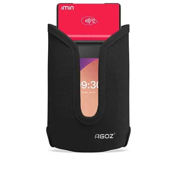 Étui durable iMin M2 / iMin Pro pour point de vente avec clip ceinture en métal