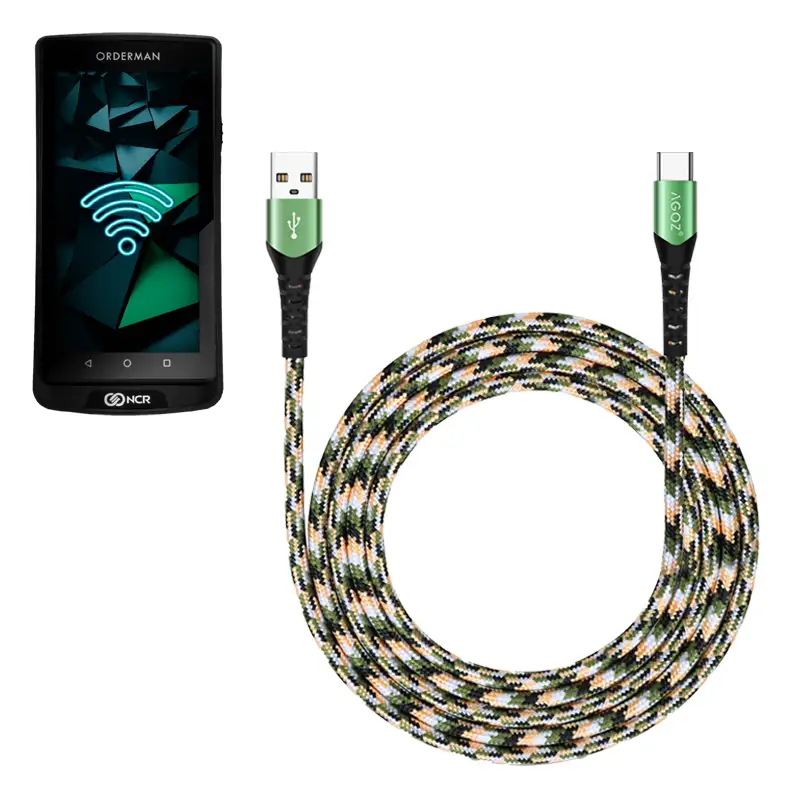 Câble de charge rapide USB-C pour terminal portable Orderman