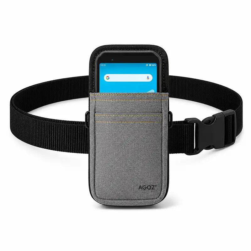Étui ceinture pour terminal mobile Almex destiné aux équipes d'inventaire | Agoz