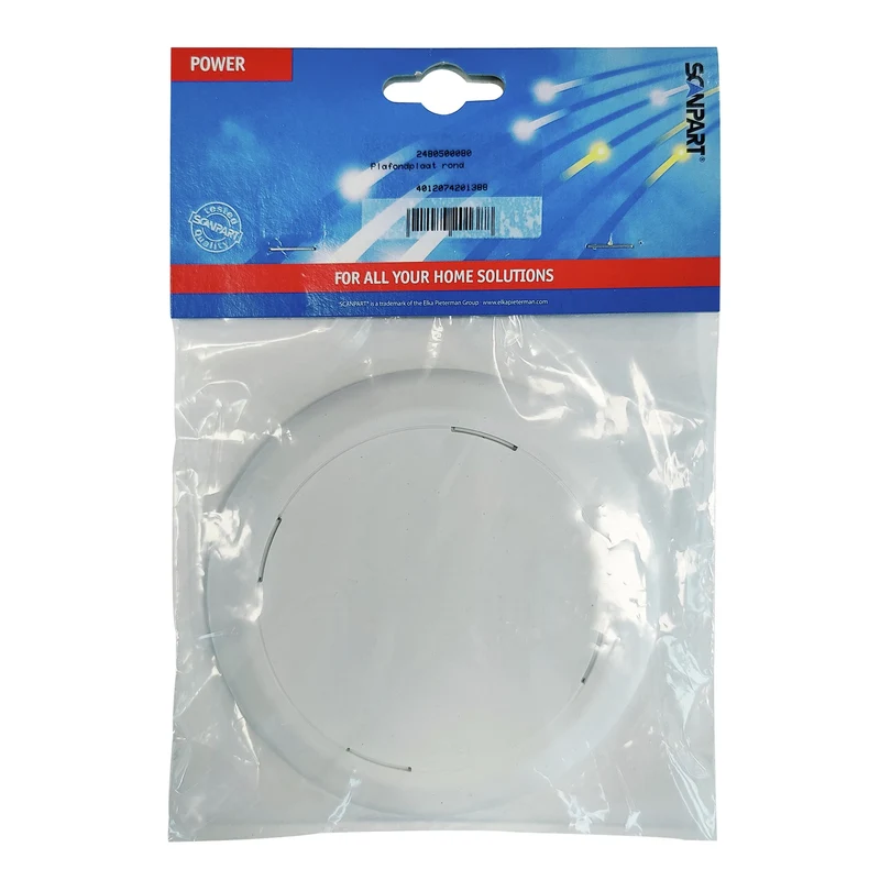 SCANPART - plaque de plafond ronde Ø12,5 cm - E537