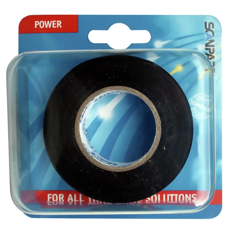 SCANPART - ruban isolant 19mm 20m noir - E533