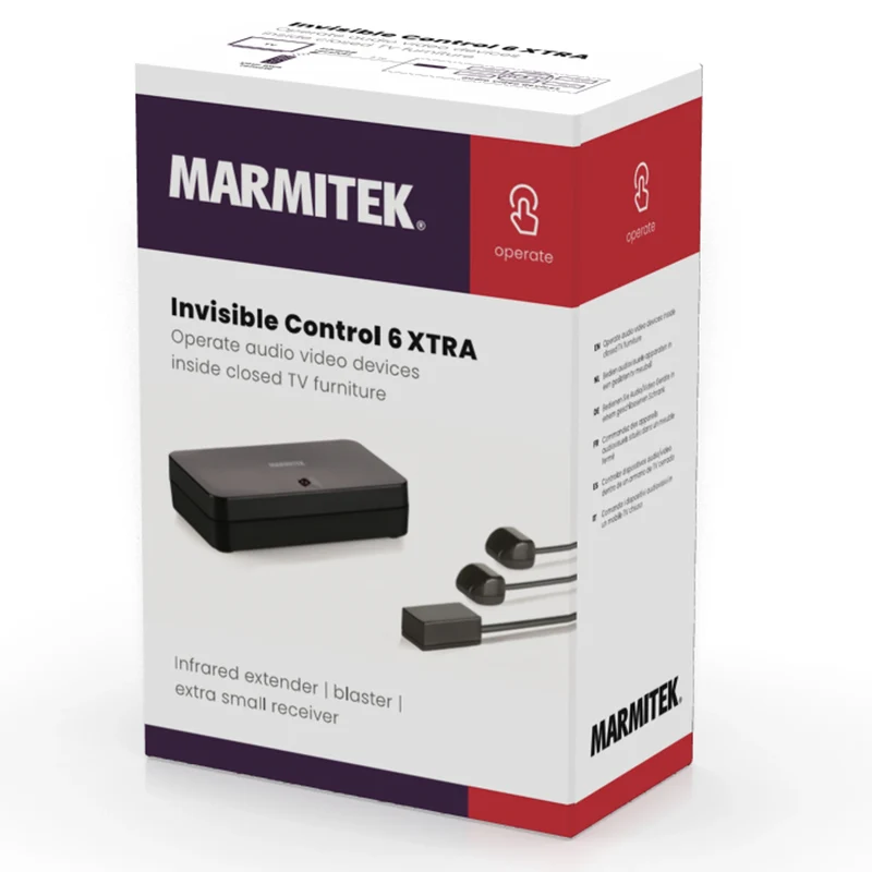 MARMITEK - Prolongateur infrarouge XTRA Invisible Control 6