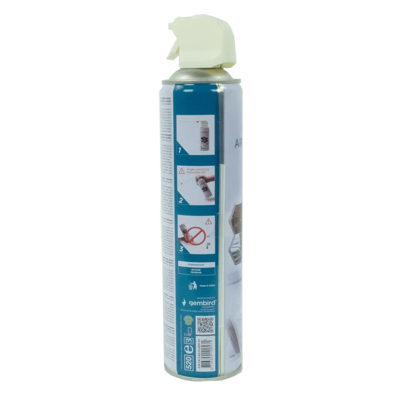 GEMBIRD - Aérosol à air comprimé 600 ml - CAD4