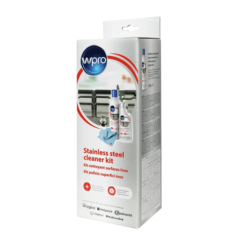 WPRO - Kit de nettoyage en acier inoxydable - INX115