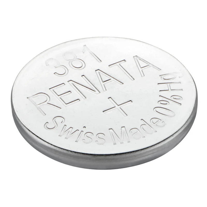 RENATA - cellule bouton oxyde d’argent 381 SR55 1120