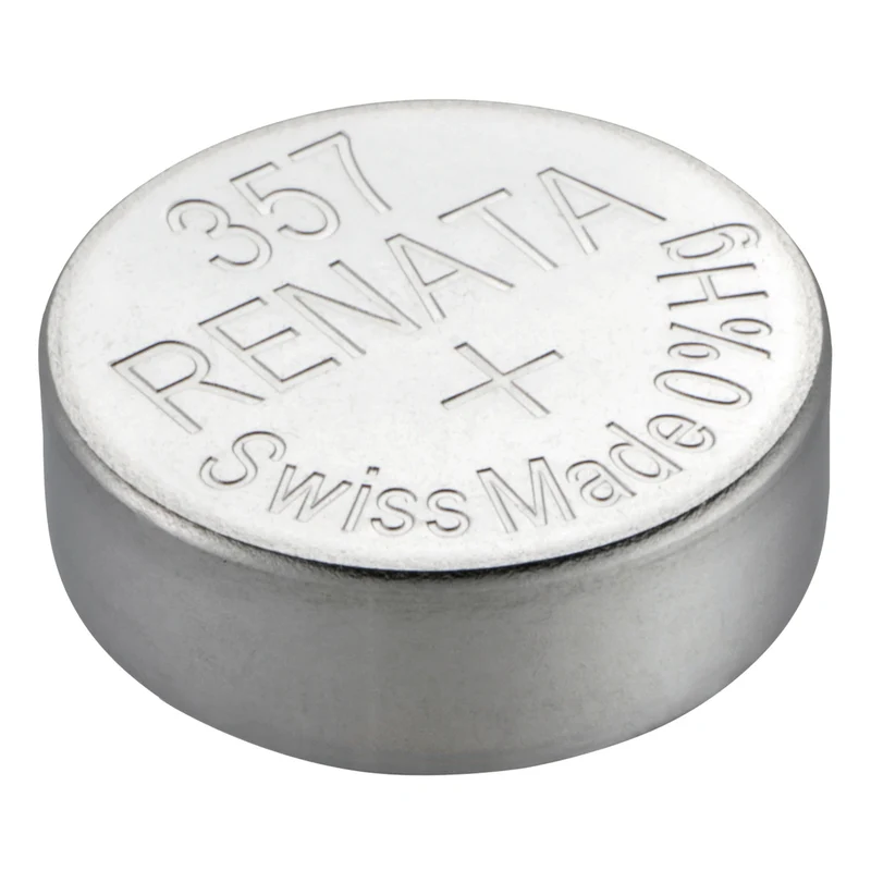RENATA - cellule bouton oxyde d’argent 357 SR44W